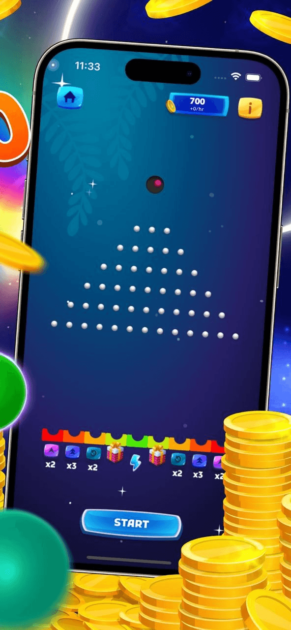 Lucky Plinko World Screenshot